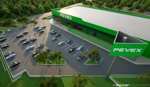 Poreč - Construction of Pevex shopping center