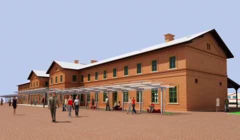 Osijek - Obnova zgrade željezničkog kolodvora