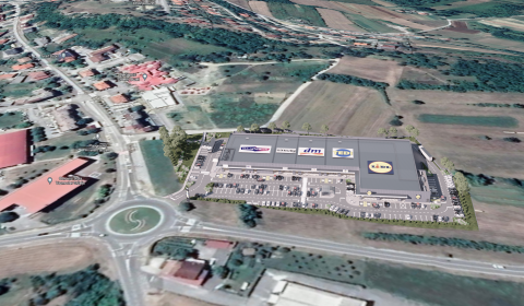 Buzet - Izgradnja trgovačkog centra Hey park