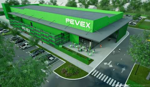 Đakovo - Izgradnja trgovačkog centra Pevex