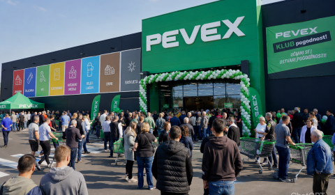Pevex Varaždin - Otvorenje novog centra