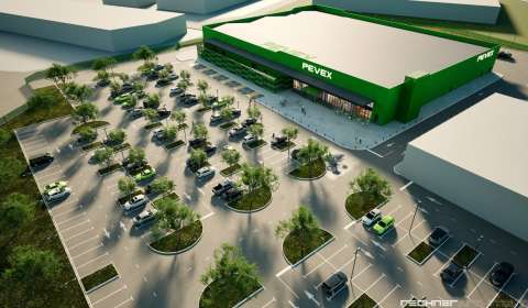 Karlovac - Construction of Pevex shopping center