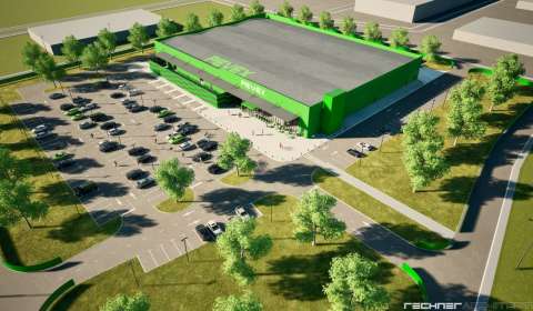 Sisak - Construction of Pevex shopping center